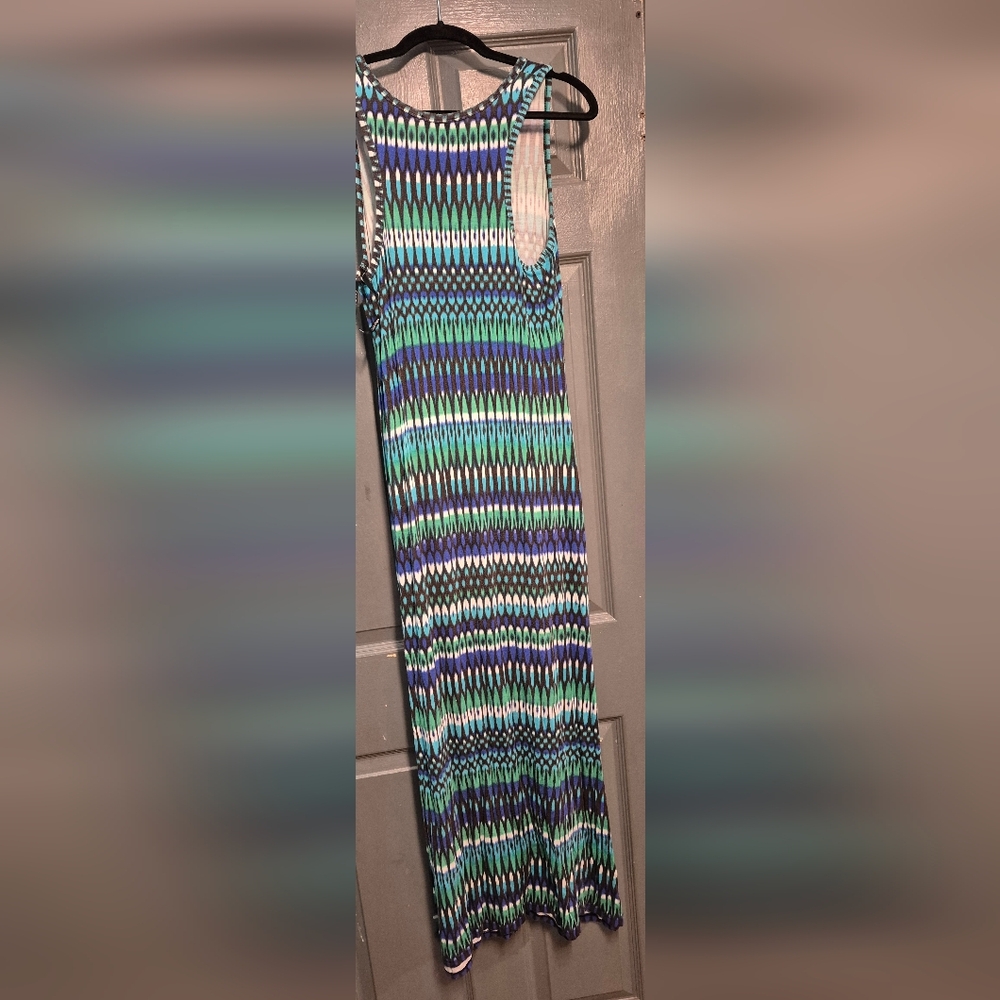 Calvin Klein Multicolor Striped Dress